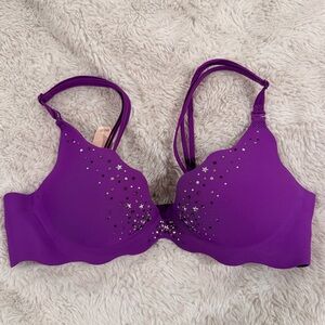 ✨ RARE Victoria’s Secret "Let me Sparkle" Sexy Tee Push-Up Bra - NWT ✨